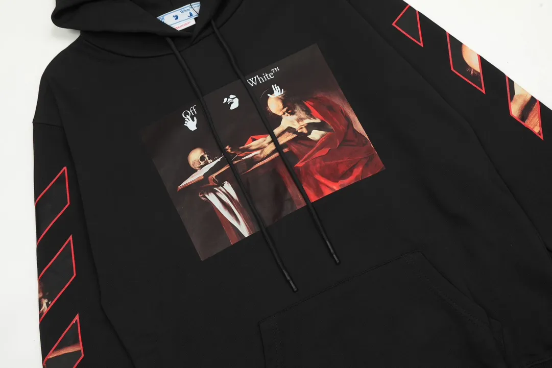 【2026】【OFF-WHITE  公式旗艦店】オフホワイトパーカースウェットご好評に付き再入荷 240806