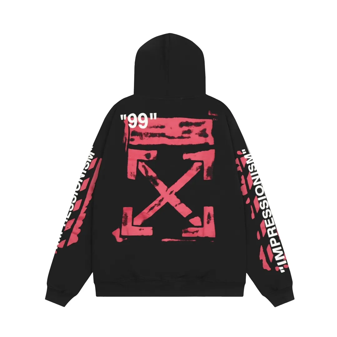 【2026】【OFF-WHITE  公式旗艦店】オフホワイトパーカースウェットご好評に付き再入荷 240806