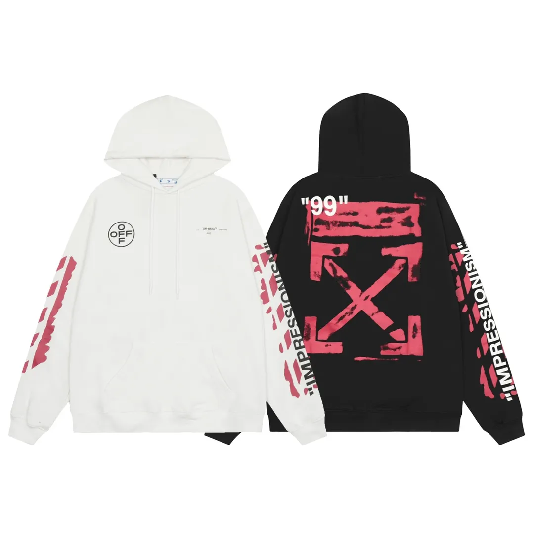 【2026】【OFF-WHITE  公式旗艦店】オフホワイトパーカースウェットご好評に付き再入荷 240806