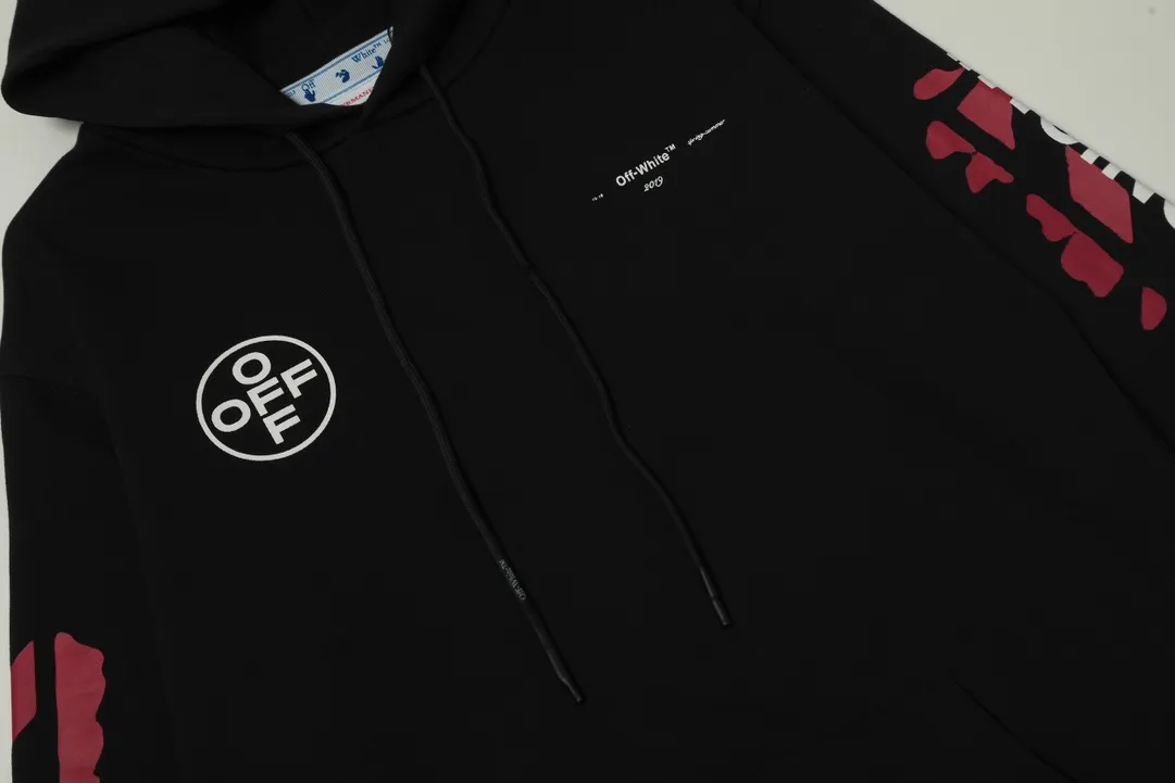 【2026】【OFF-WHITE  公式旗艦店】オフホワイトパーカースウェットご好評に付き再入荷 240806