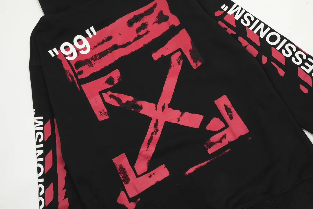 【2026】【OFF-WHITE  公式旗艦店】オフホワイトパーカースウェットご好評に付き再入荷 240806