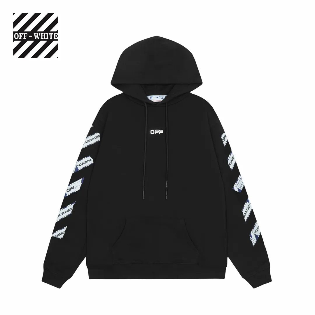 【2026】【OFF-WHITE  公式旗艦店】オフホワイトパーカースウェットご好評に付き再入荷 240806