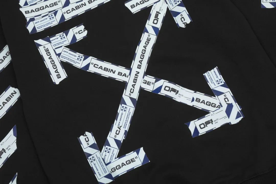 【2026】【OFF-WHITE  公式旗艦店】オフホワイトパーカースウェットご好評に付き再入荷 240806