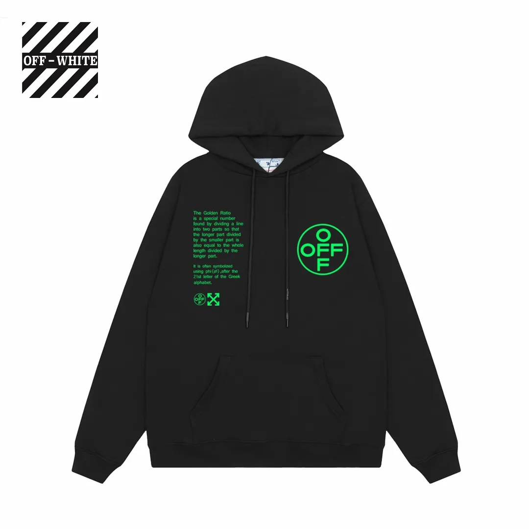 【2026】【OFF-WHITE  公式旗艦店】オフホワイトパーカースウェットご好評に付き再入荷 240806
