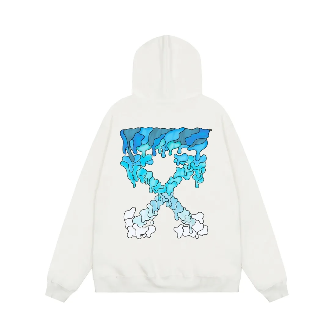 【2026】【OFF-WHITE  公式旗艦店】オフホワイトパーカースウェットご好評に付き再入荷 240806