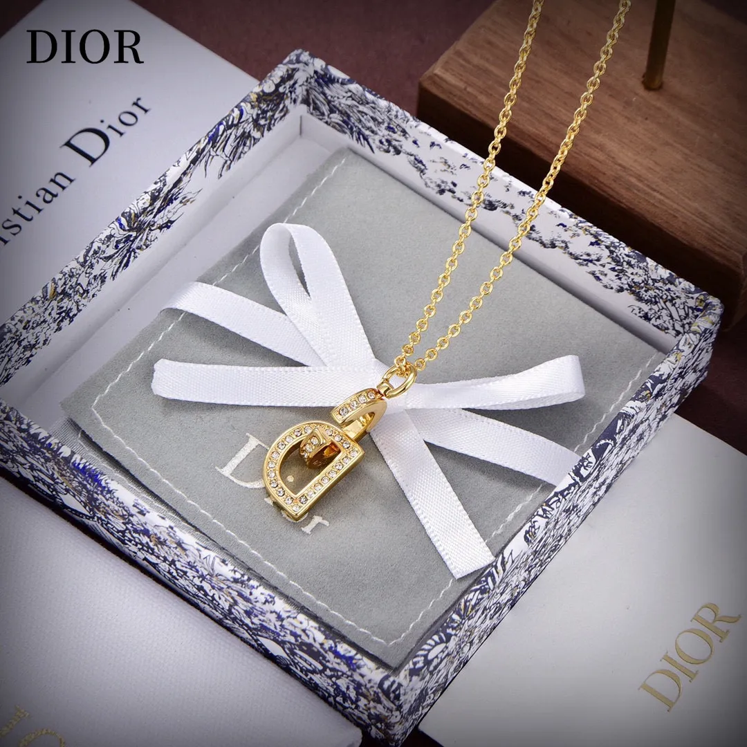 【2026】【DIOR】ネックレス、新しいネックレス万能シンプルファッションオーナメント 240730