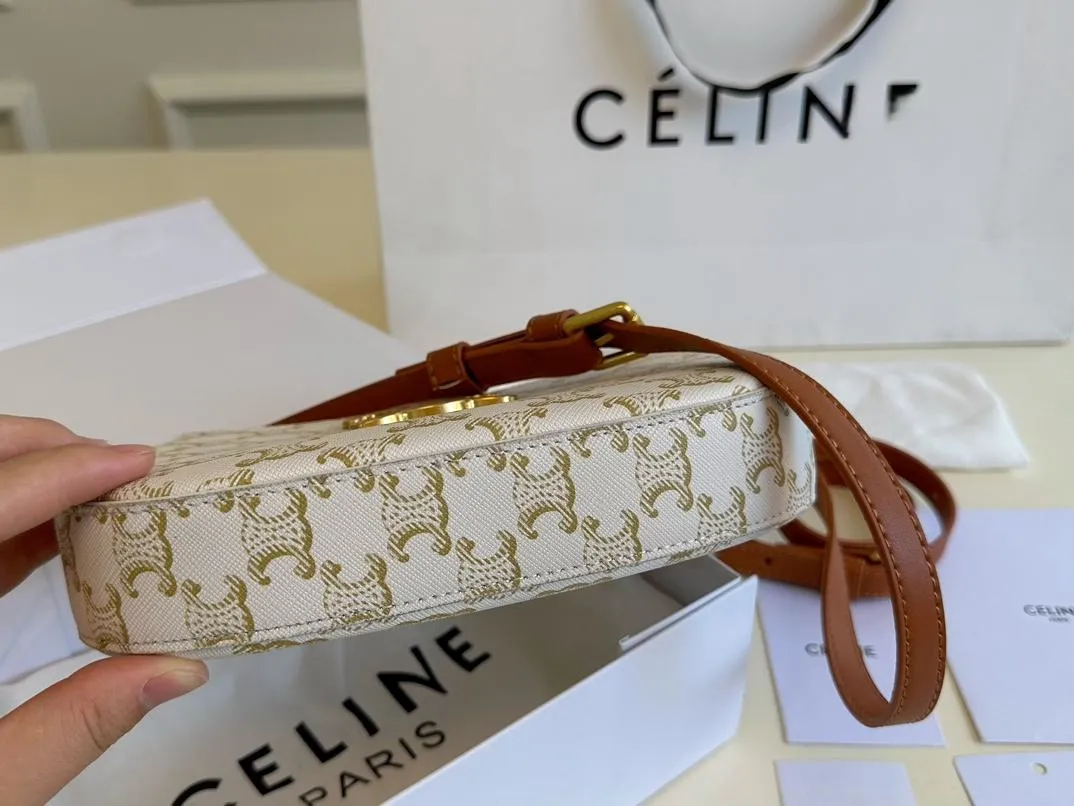 【2026】【CELINE 公式旗艦店】セリーヌ ハンドバッグ 当日出荷 好評に付き再入荷！22*13CM  1240723