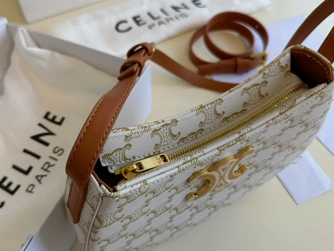 【2026】【CELINE 公式旗艦店】セリーヌ ハンドバッグ 当日出荷 好評に付き再入荷！22*13CM  1240723