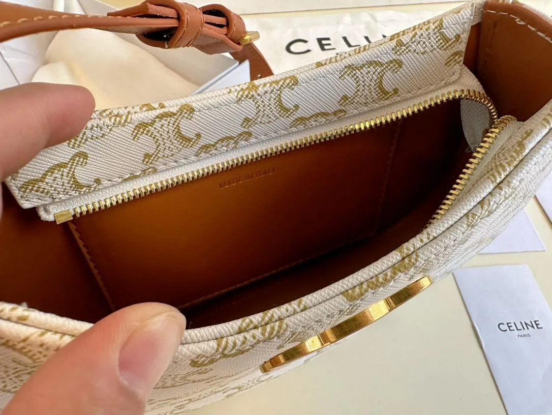 【2026】【CELINE 公式旗艦店】セリーヌ ハンドバッグ 当日出荷 好評に付き再入荷！22*13CM  1240723