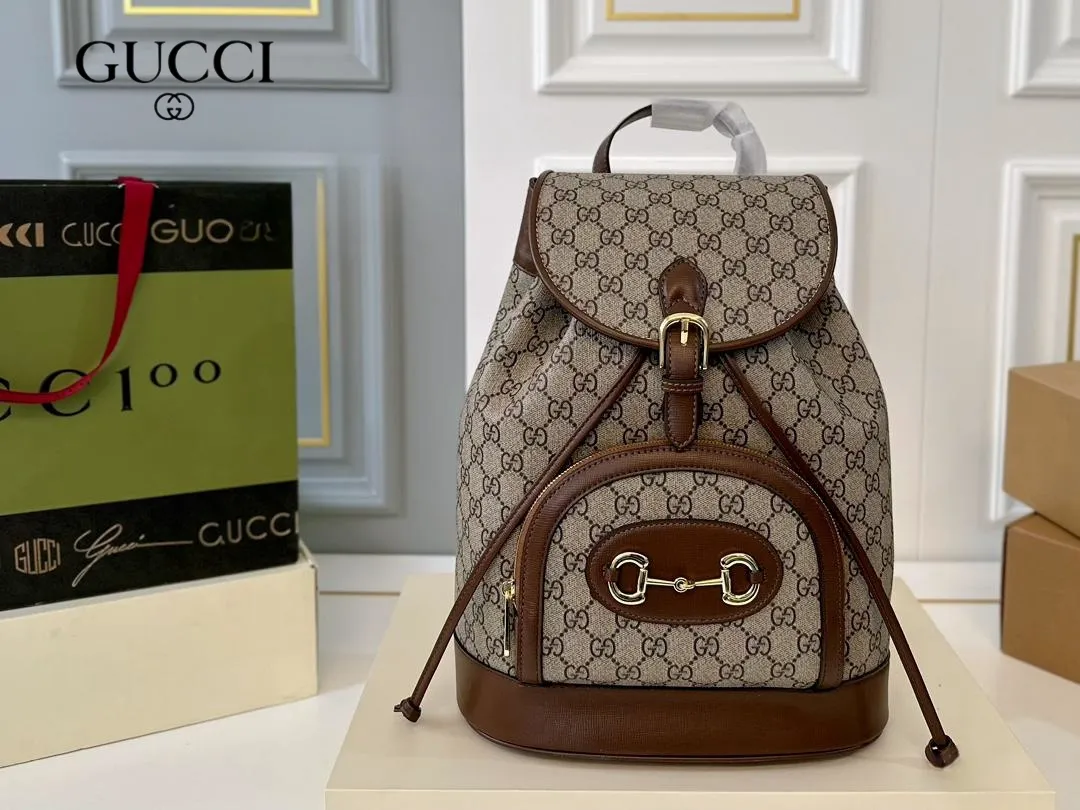 【2026】【GUCCI 公式旗艦店】グッチ リュックサック 当日出荷 好評に付き再入荷！27*36CM  240724