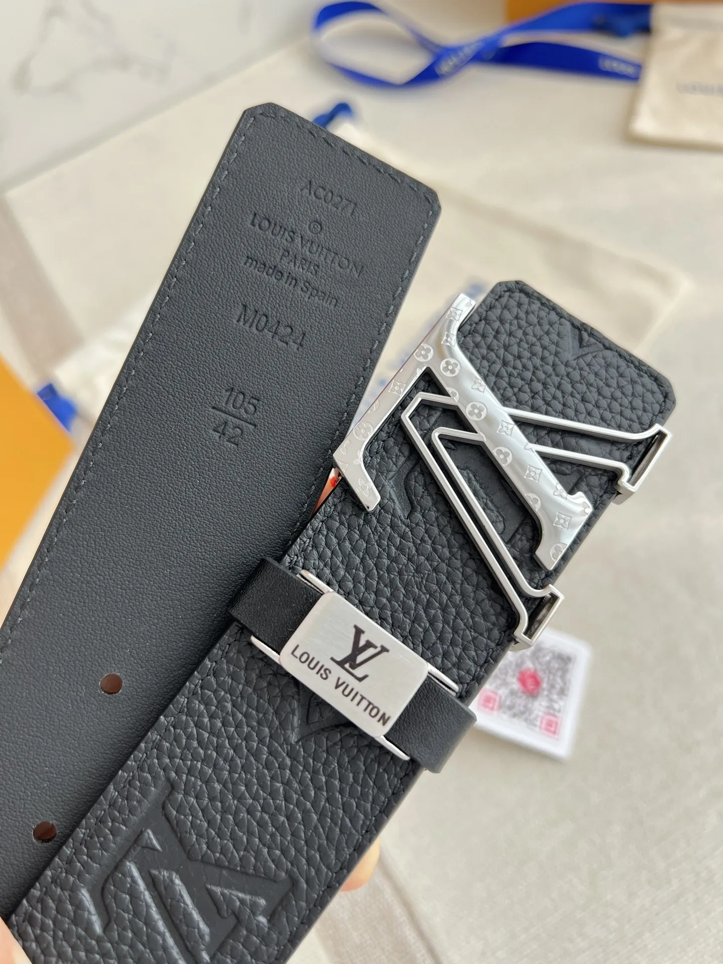 【2026】【LOUIS VUITTON】(ルイヴィトン) 3.8cmベルト メンズ  24706