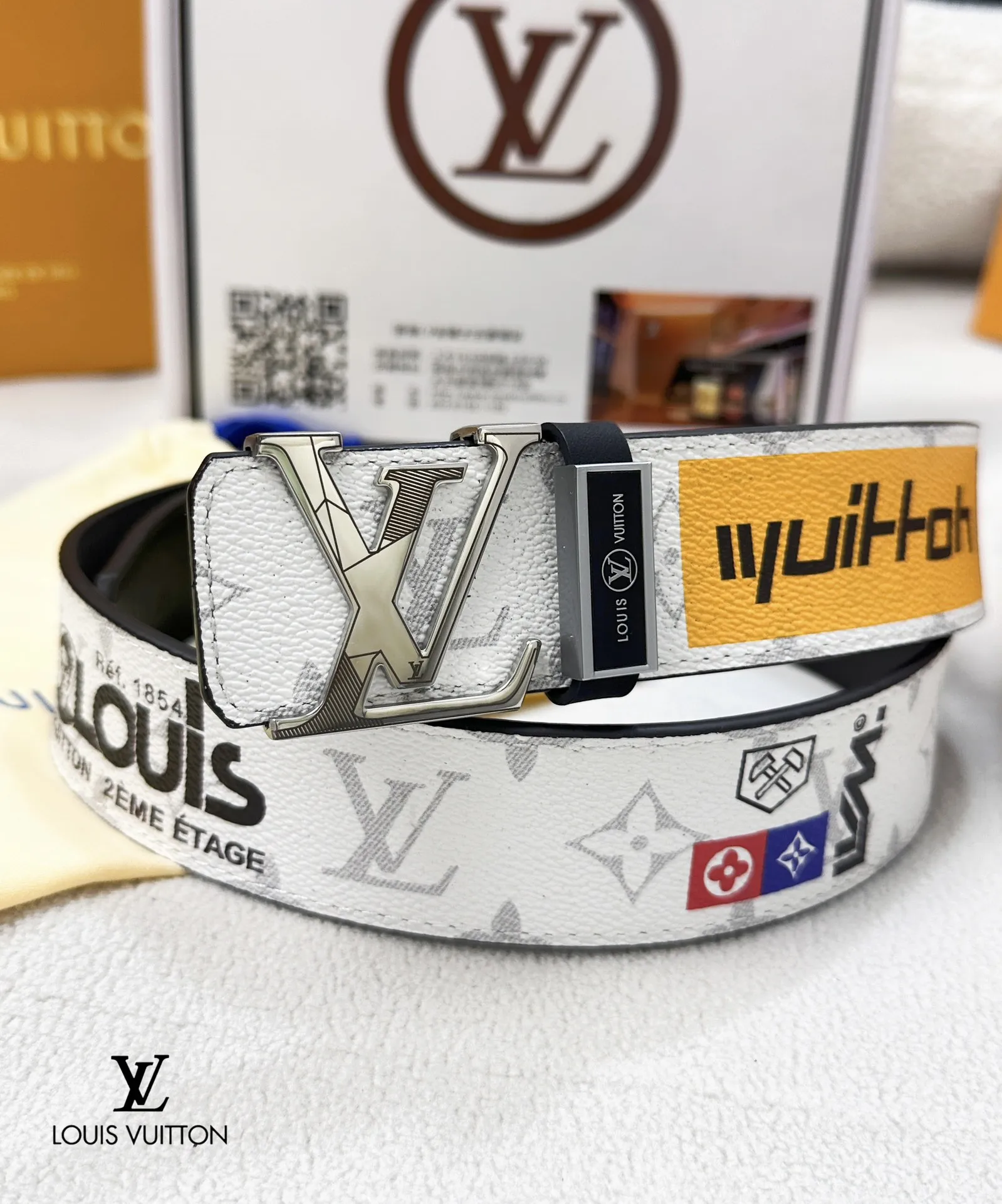 【2026】LV【LOUIS VUITTON】(ルイヴィトン) 3.8cmベルト メンズ  24706