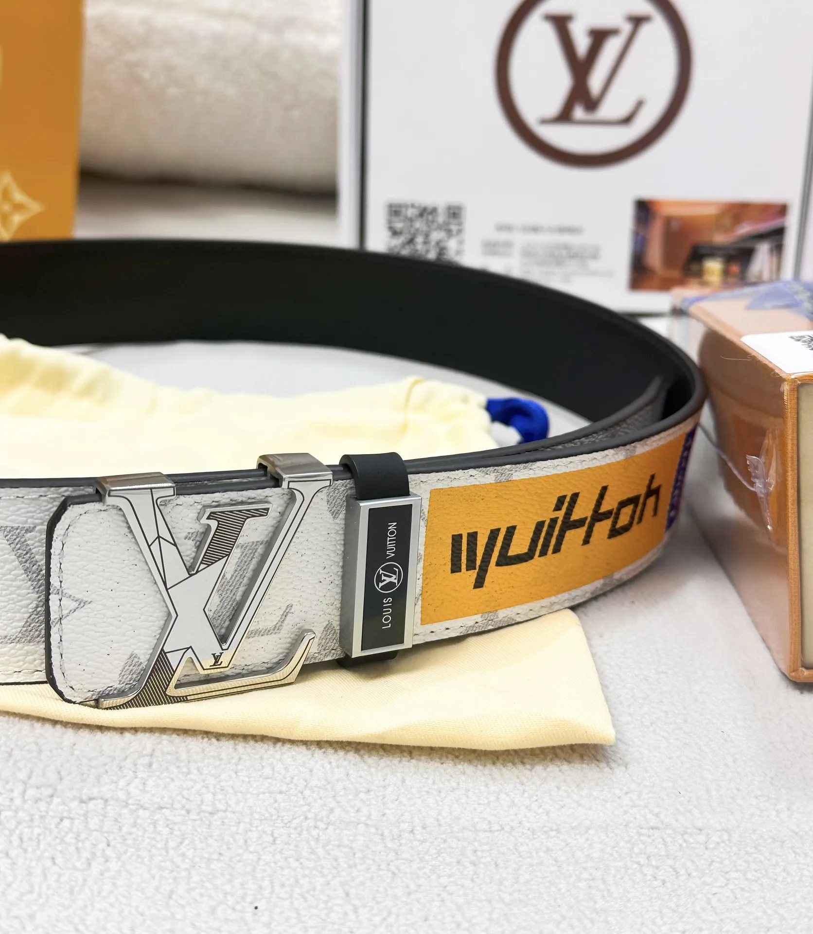 【2026】LV【LOUIS VUITTON】(ルイヴィトン) 3.8cmベルト メンズ  24706