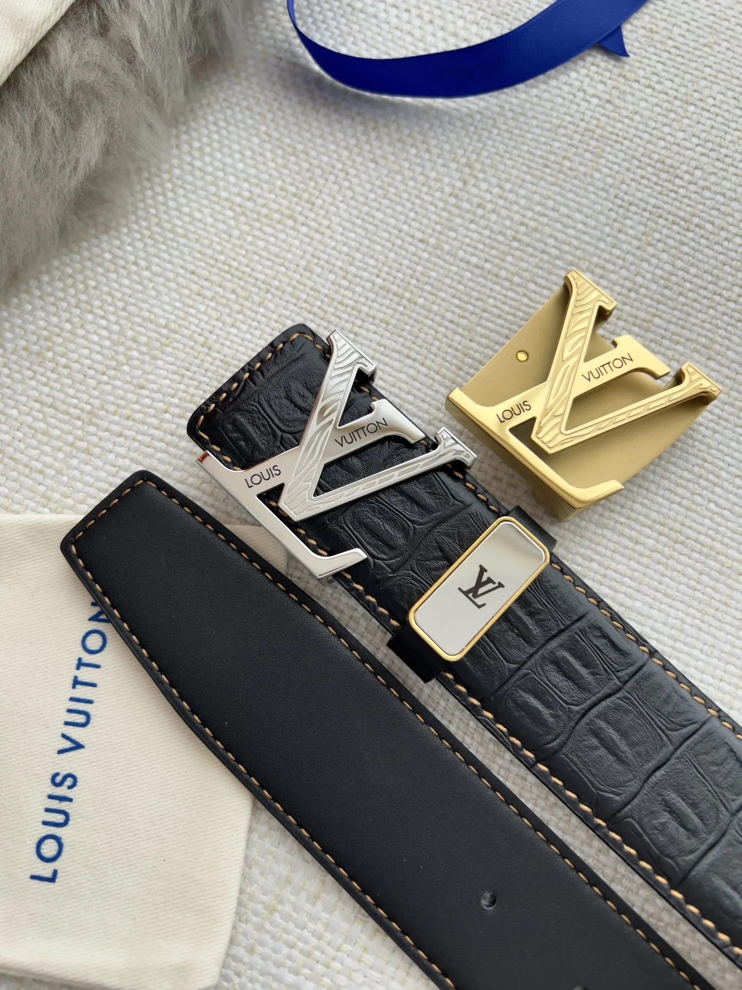 【2026】LV【LOUIS VUITTON】(ルイヴィトン) 3.8cmベルト メンズ  24706