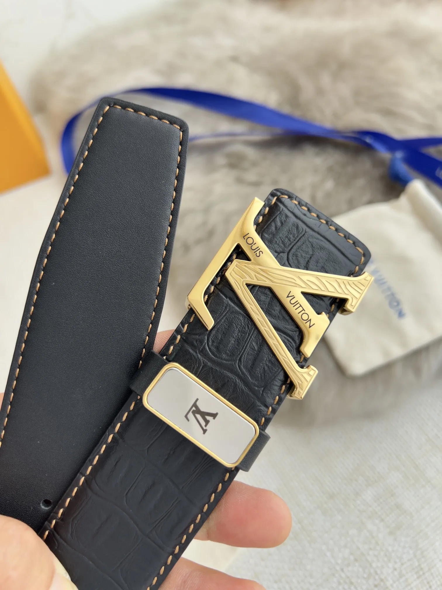 【2026】LV【LOUIS VUITTON】(ルイヴィトン) 3.8cmベルト メンズ  24706