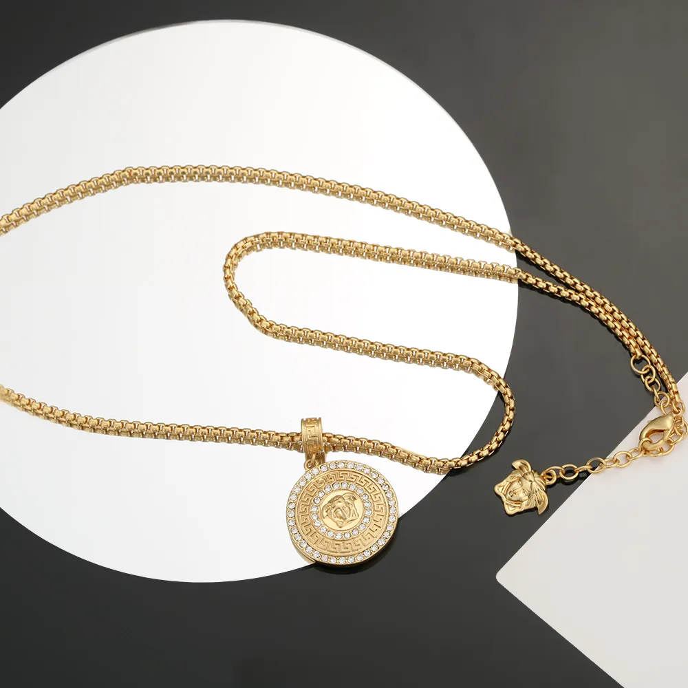 【2026】【VERSACE】ネックレス、新しいネックレス万能シンプルファッションオーナメント 2474