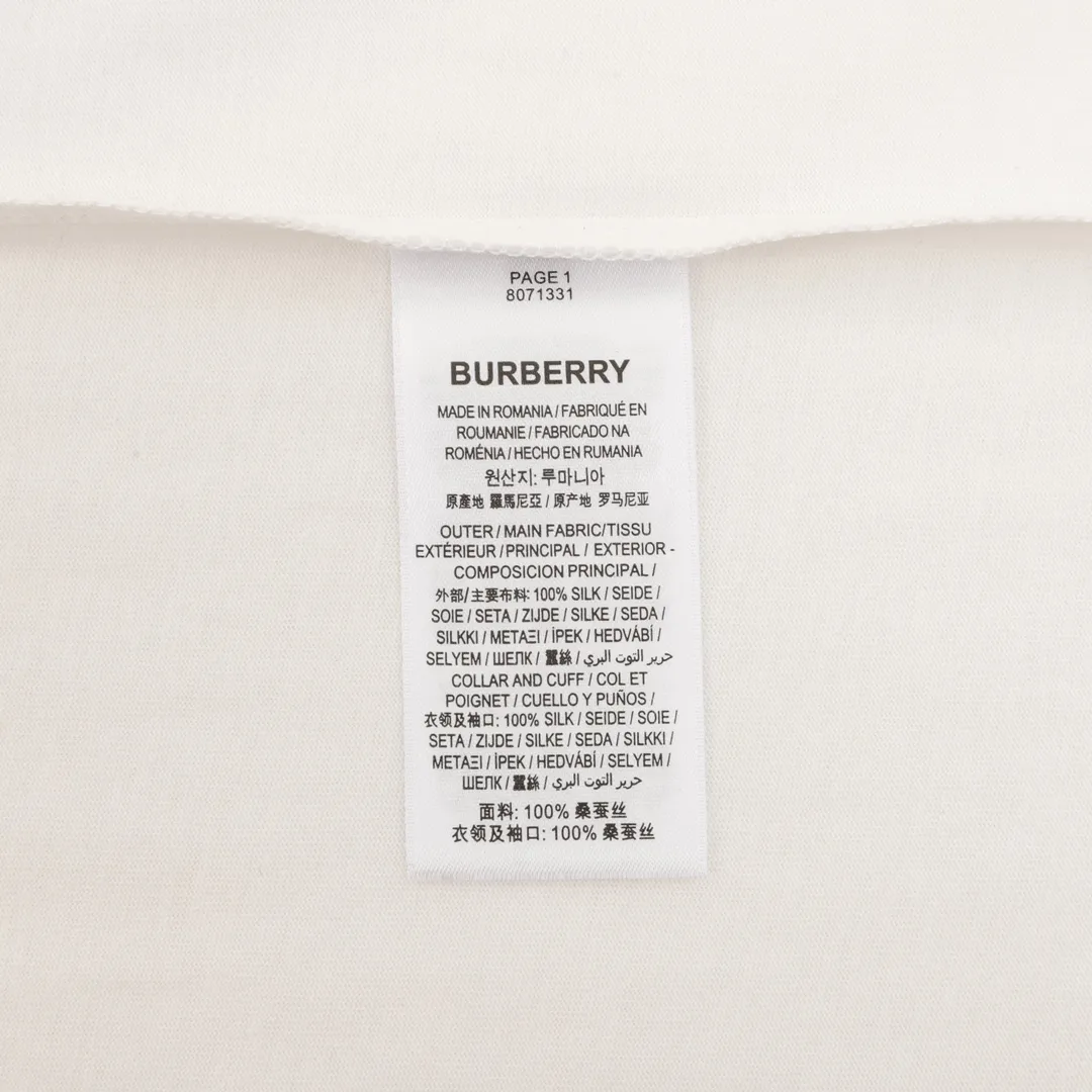 【2026】【BURBERRY  公式旗艦店】バーバリー  Tシャツ ご好評に付き再入荷 24627