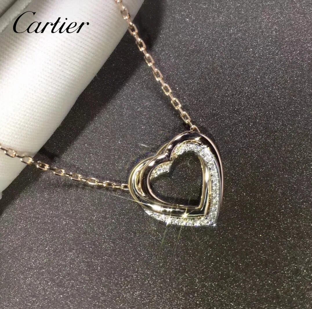 【2026】【CARTIER】ネックレス、新しいネックレス万能シンプルファッションオーナメント 24614