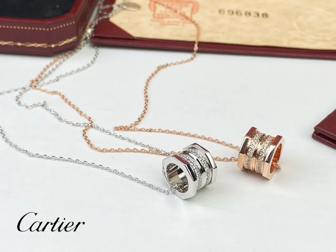 【2026】【CARTIER】ネックレス、新しいネックレス万能シンプルファッションオーナメント 24614