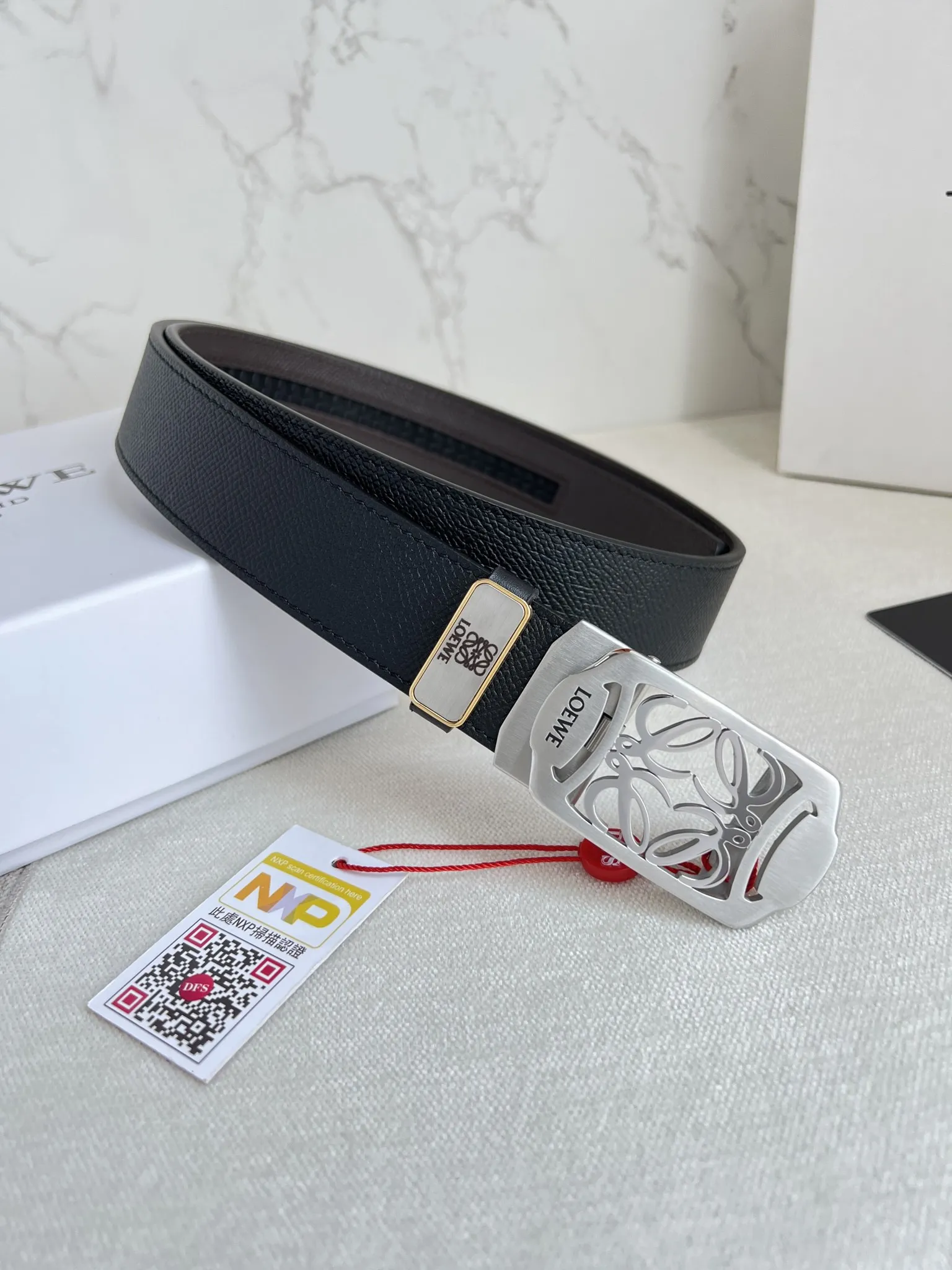 【2026】【LOEWE】(ロエベ) 3.5cmベルト メンズ