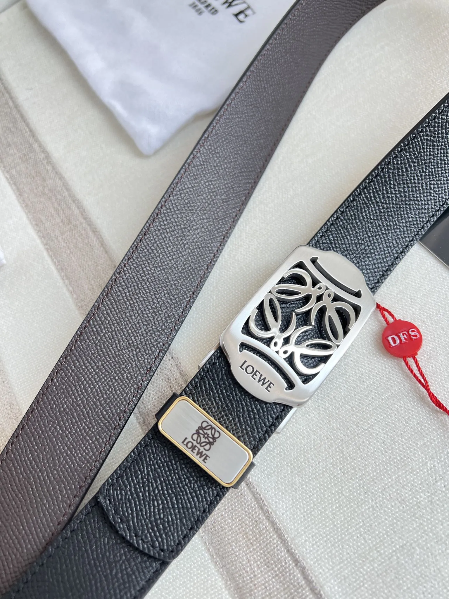 【2026】【LOEWE】(ロエベ) 3.5cmベルト メンズ