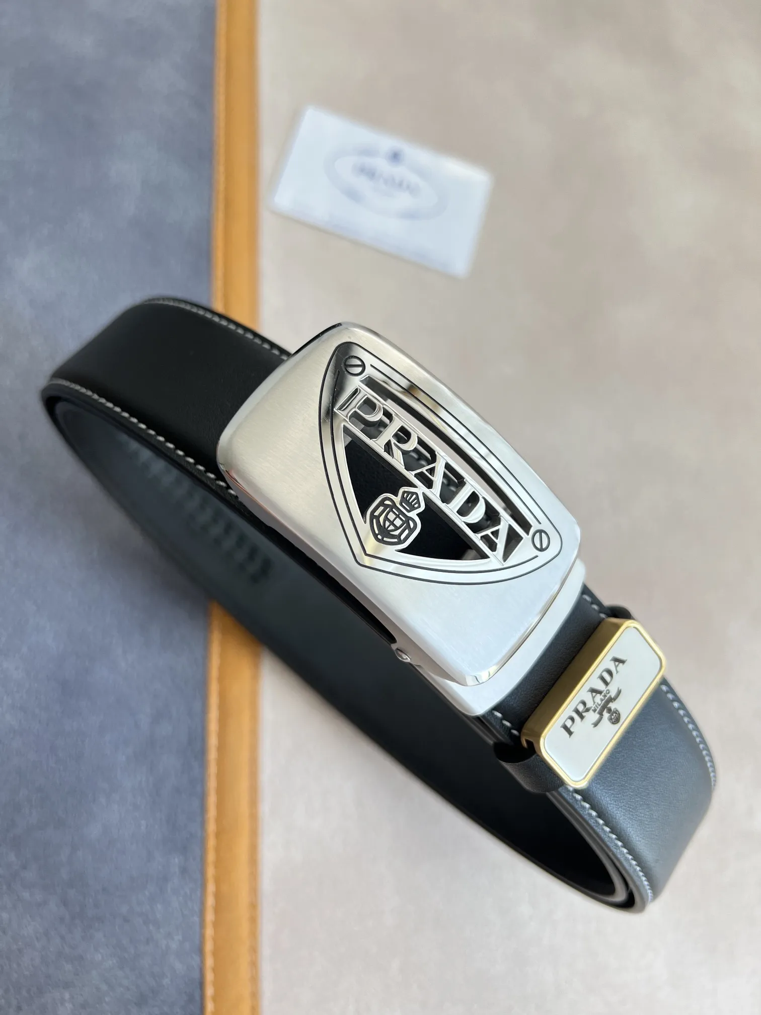 【2026】【PRADA】(プラダ) 3.5cmベルト メンズ