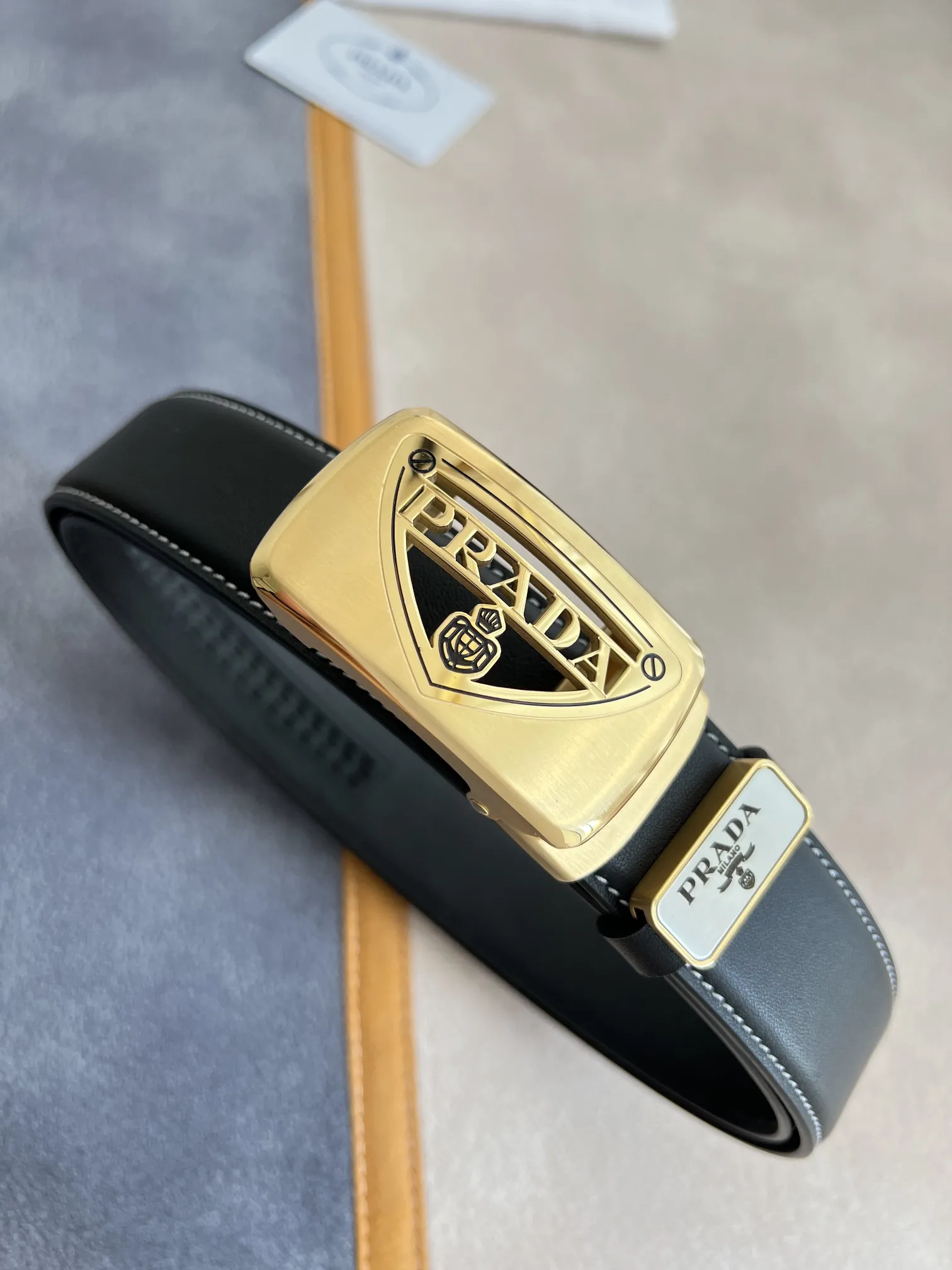 【2026】【PRADA】(プラダ) 3.5cmベルト メンズ