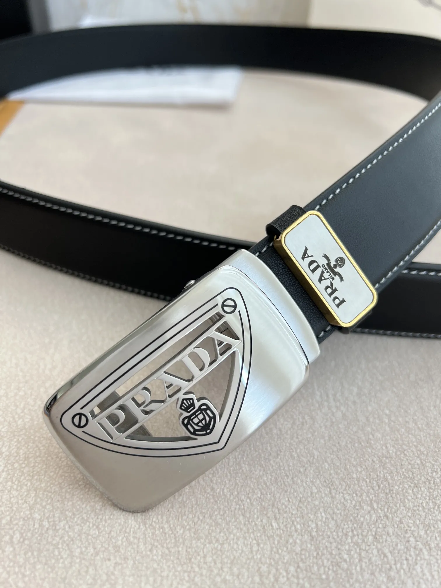 【2026】【PRADA】(プラダ) 3.5cmベルト メンズ