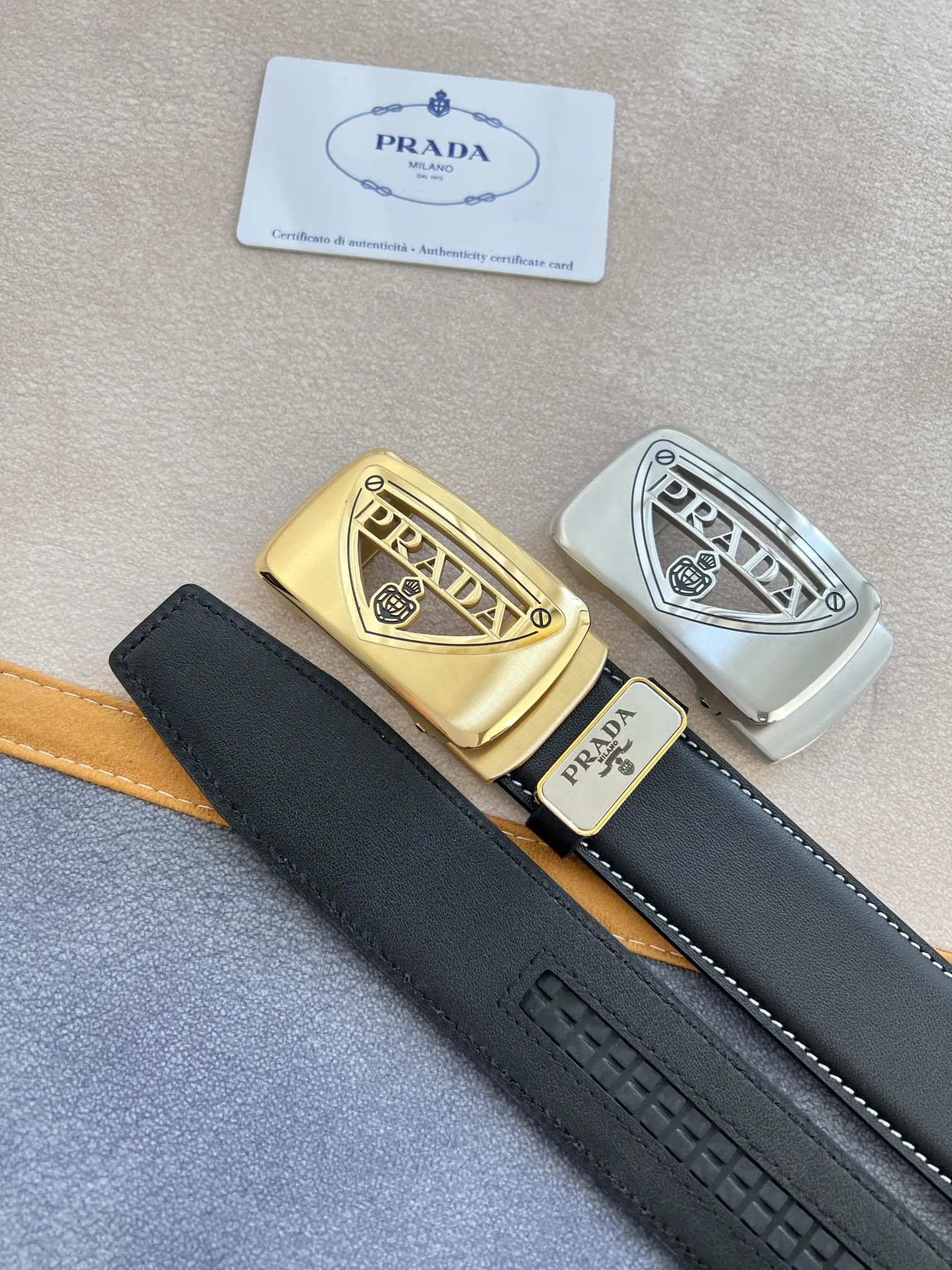 【2026】【PRADA】(プラダ) 3.5cmベルト メンズ