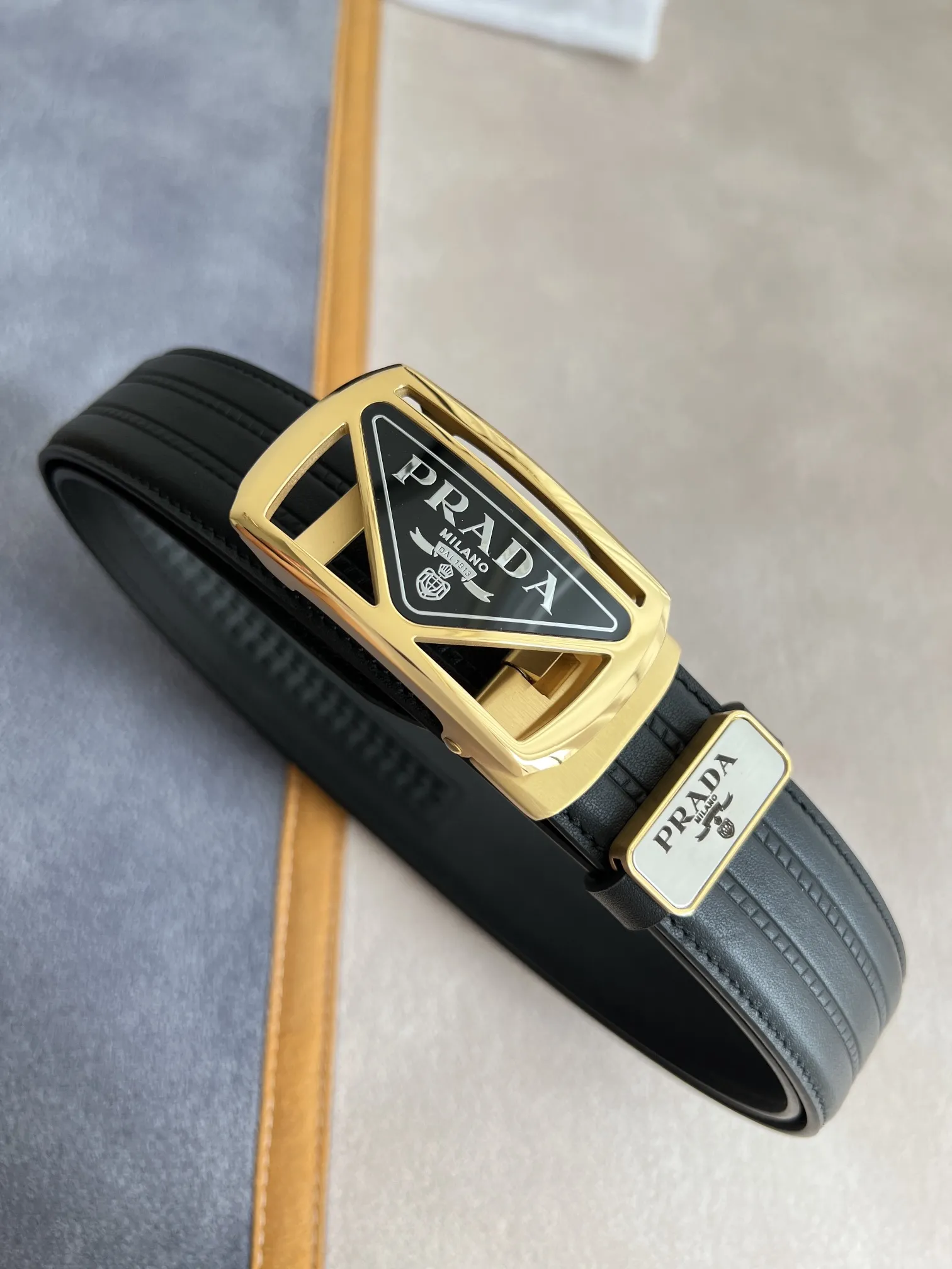 【2026】【PRADA】(プラダ) 3.5cmベルト メンズ