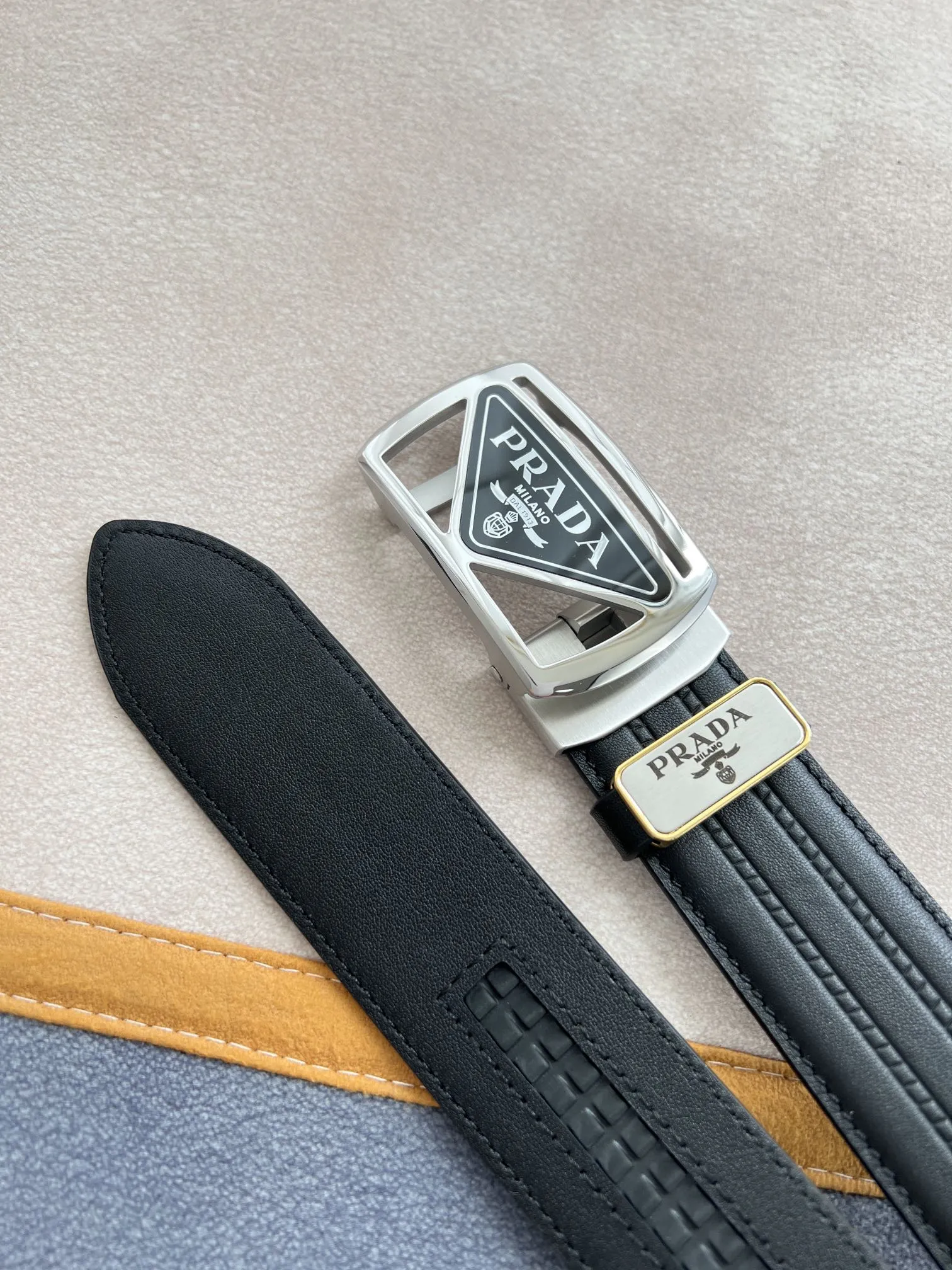 【2026】【PRADA】(プラダ) 3.5cmベルト メンズ