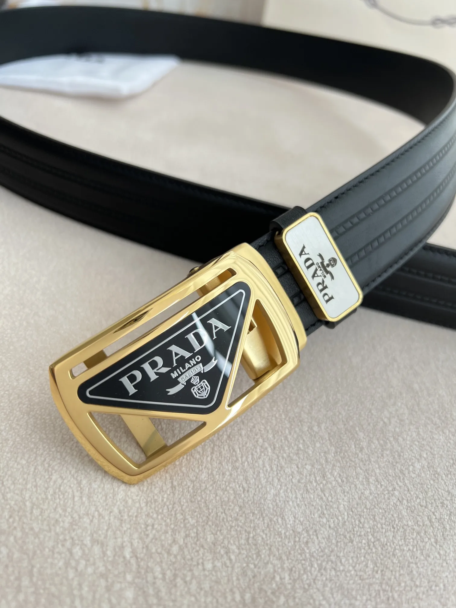 【2026】【PRADA】(プラダ) 3.5cmベルト メンズ