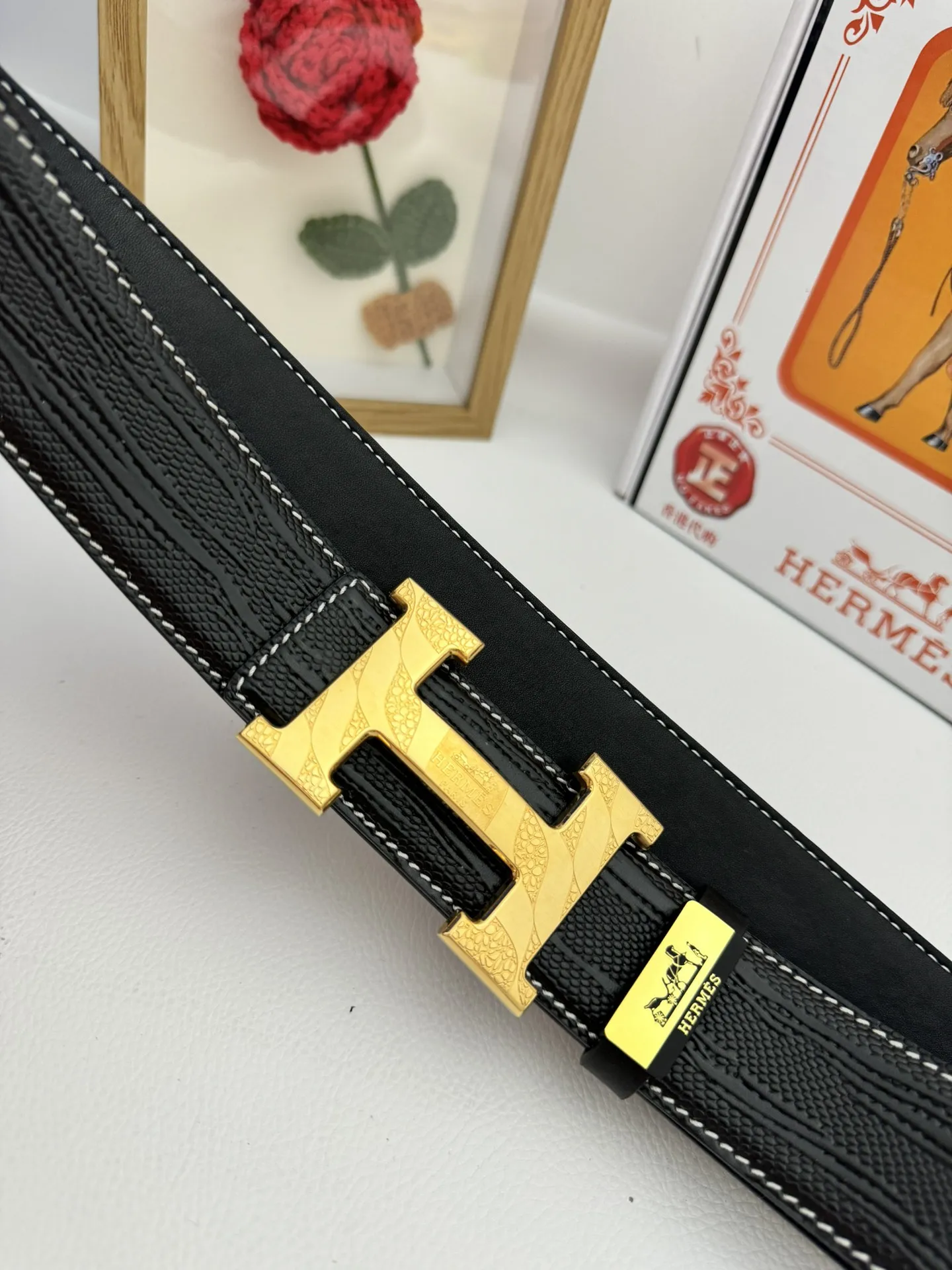 【2026】【Hermès】(エルメス) 3.8cmベルト メンズ