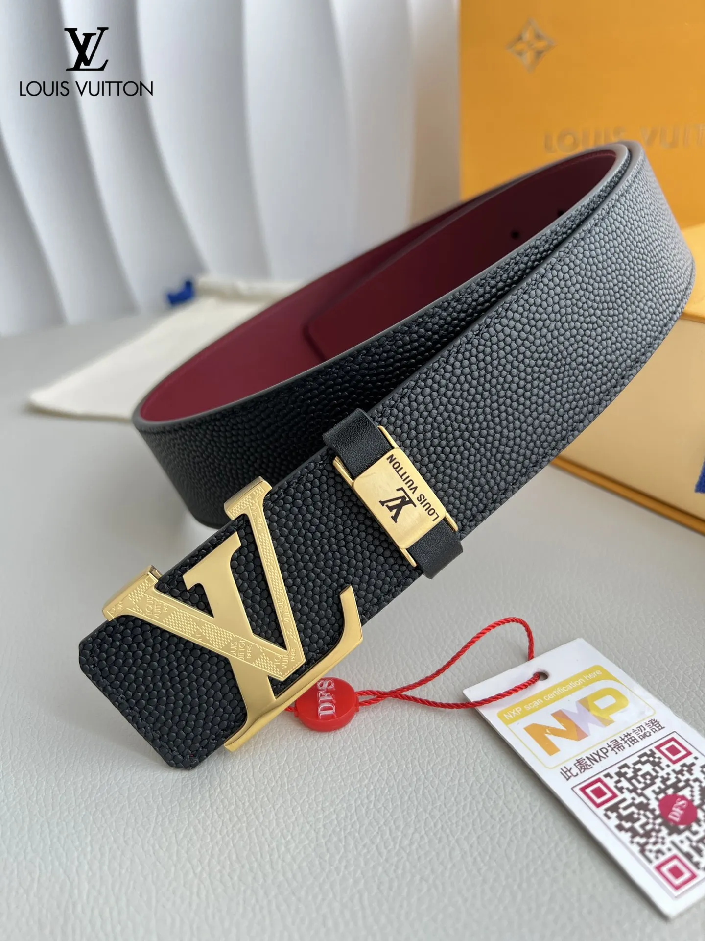 【2026】LV【LOUIS VUITTON】(ルイヴィトン) 3.8cmベルト メンズ