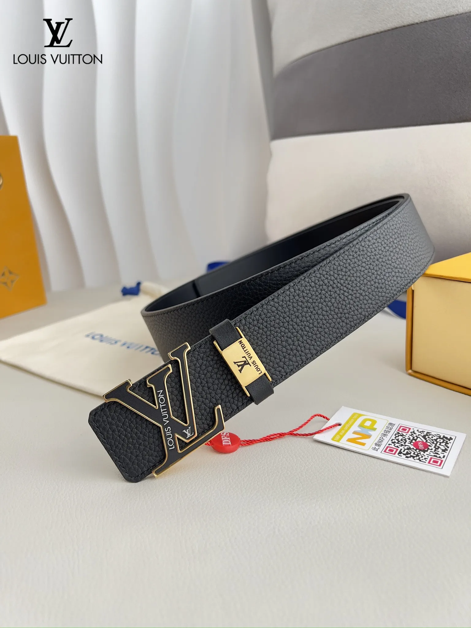 【2026】【LOUIS VUITTON】(ルイヴィトン) 3.8cmベルト メンズ