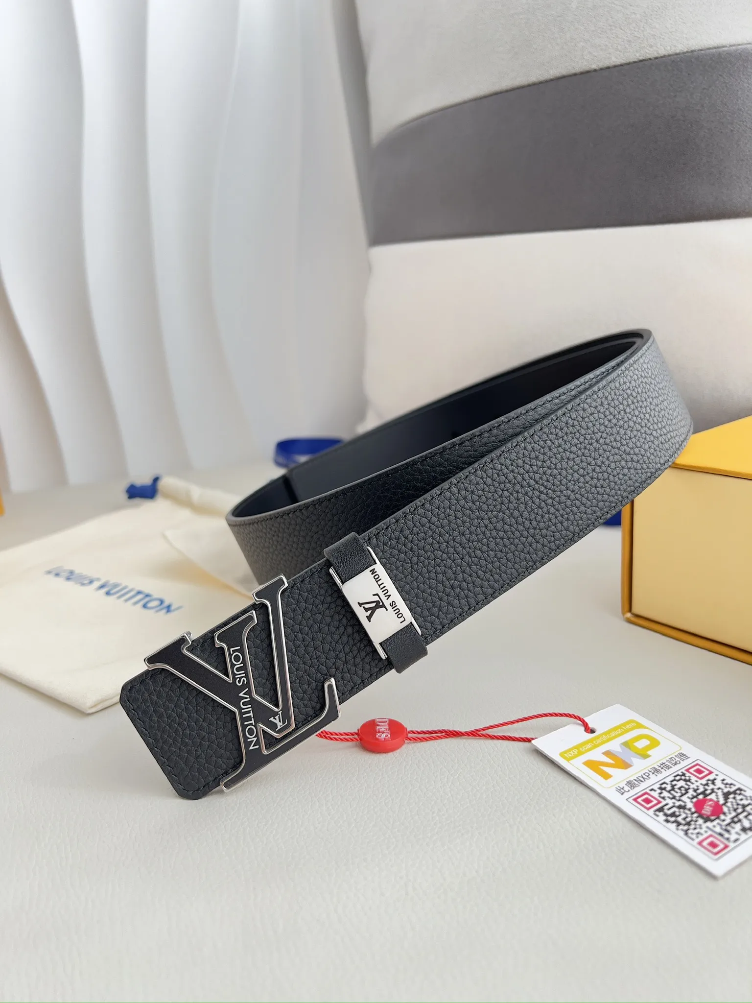 【2026】【LOUIS VUITTON】(ルイヴィトン) 3.8cmベルト メンズ
