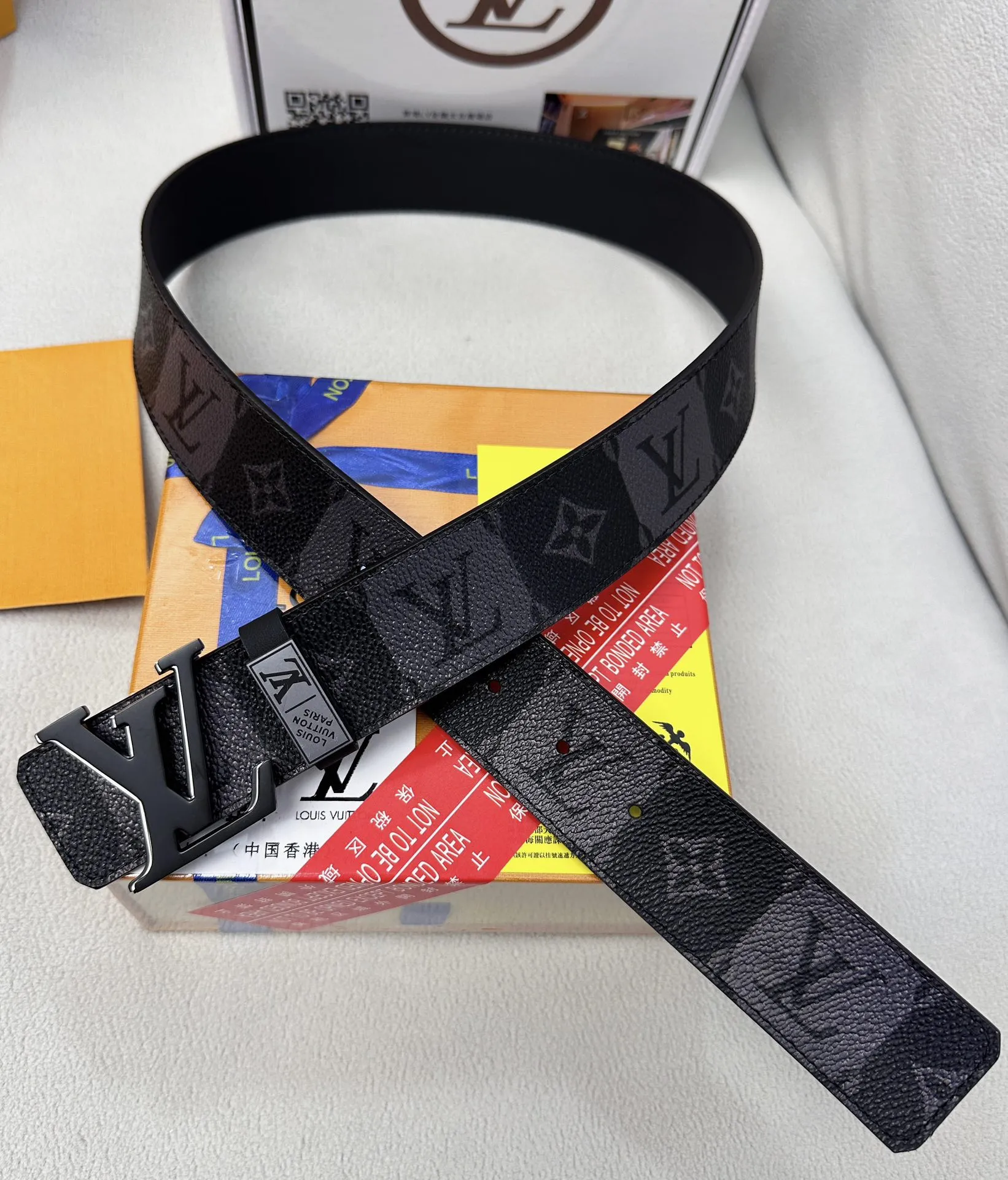【2026】【LOUIS VUITTON】(ルイヴィトン) 3.8cmベルト メンズ