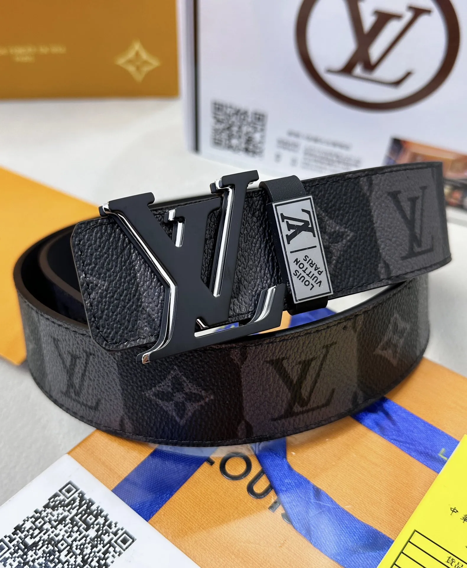 【2026】【LOUIS VUITTON】(ルイヴィトン) 3.8cmベルト メンズ