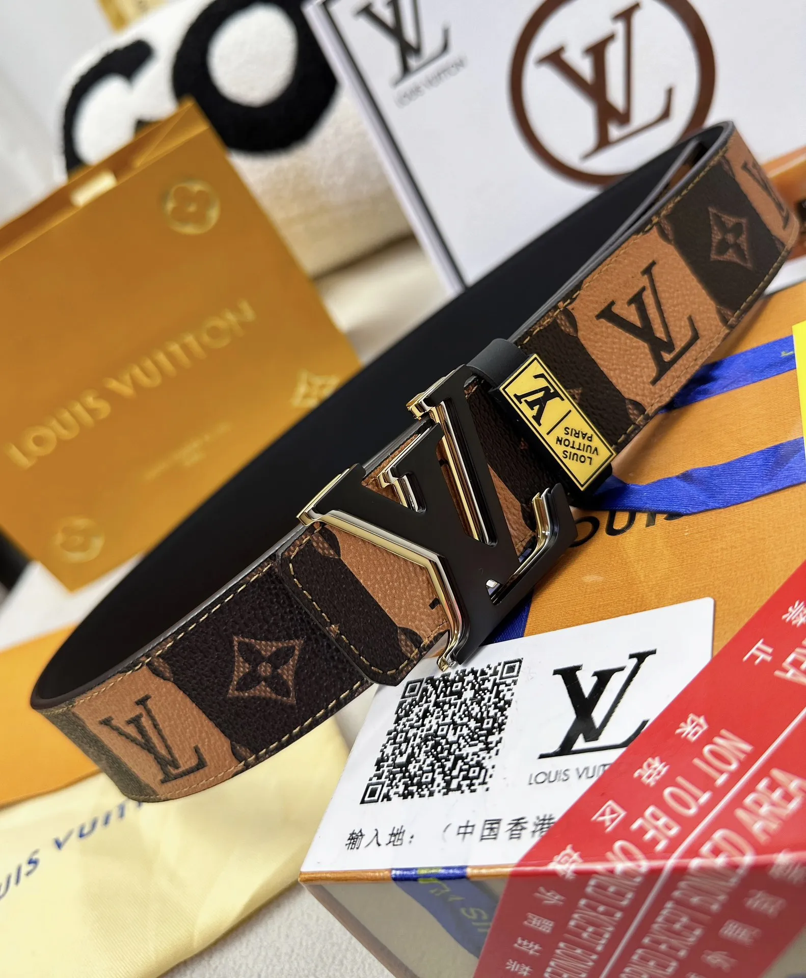 【2026】【LOUIS VUITTON】(ルイヴィトン) 3.8cmベルト メンズ