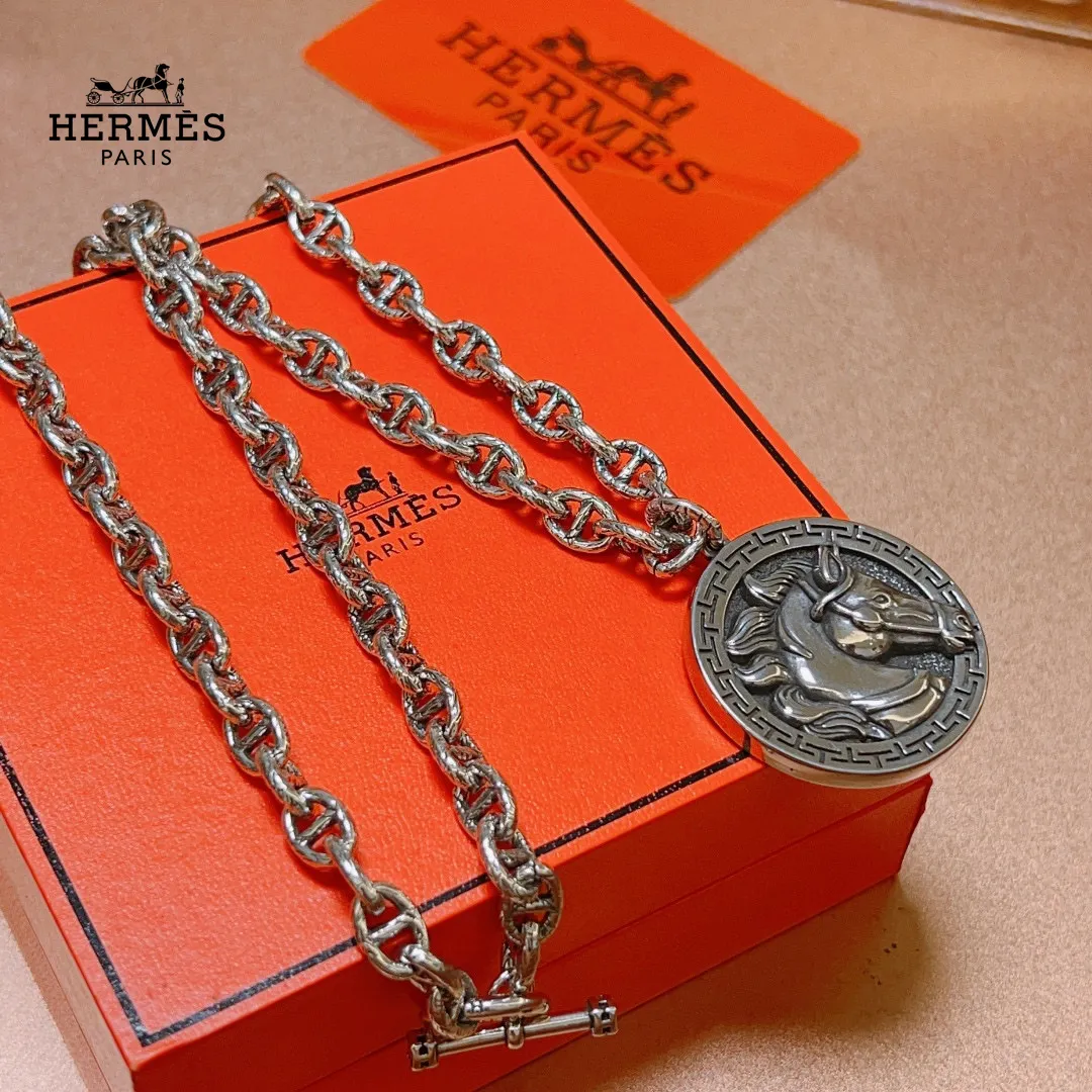 【2026】【HERMES】ネックレス、新しいネックレス万能シンプルファッションオーナメント