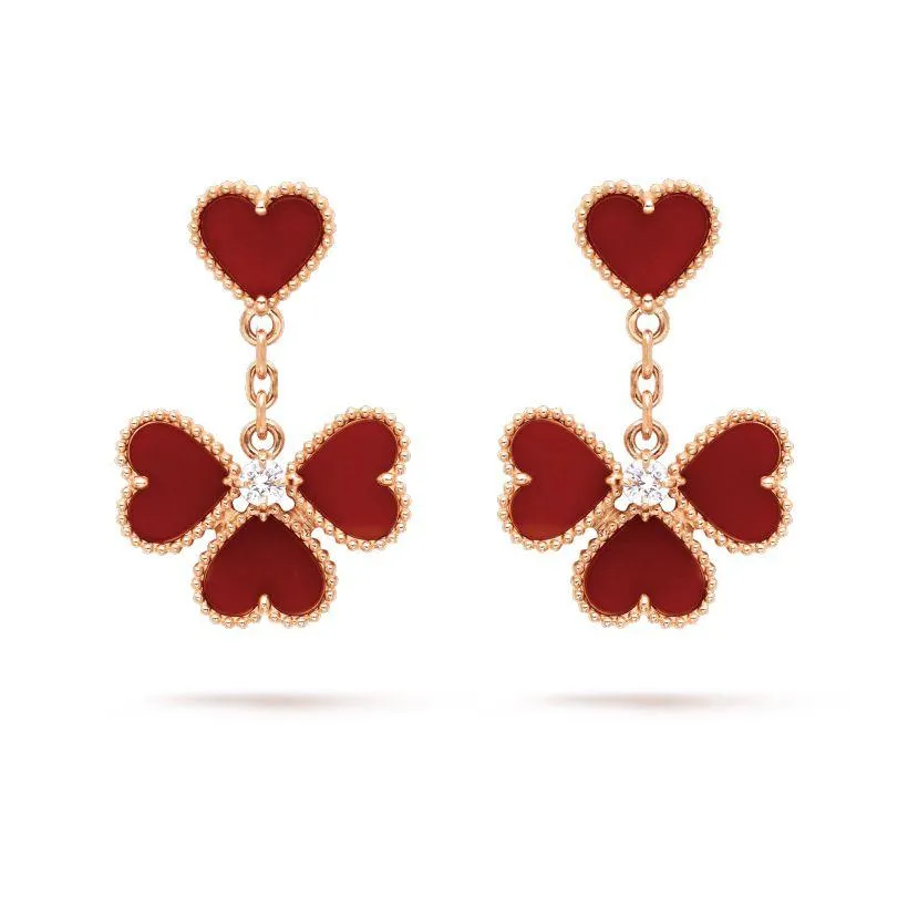 【2026】【Vancleef & Arpels】 スウィート アルハンブラ エフイヤージュ ピアス