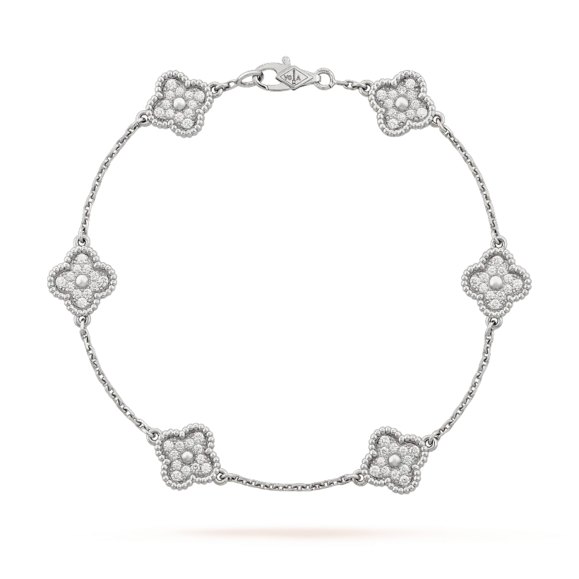 【2026】【Vancleef & Arpels】 スウィート アルハンブラ ブレスレット、6モチーフ