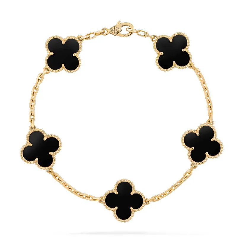 【2026】【Vancleef & Arpels】 ヴィンテージ アルハンブラ ブレスレット、5モチーフ