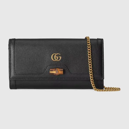 【2026】累積売上総額第１位【GUCCI★グッチ】チェーンウォレット