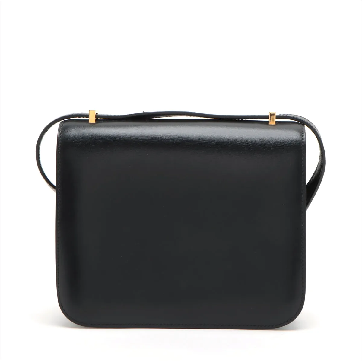 【2026】【HERMES  公式旗艦店】斜めがけバッグエルメス コンスタンス3 ミニ18 ボックスカーフ ブラック ゴールド金具