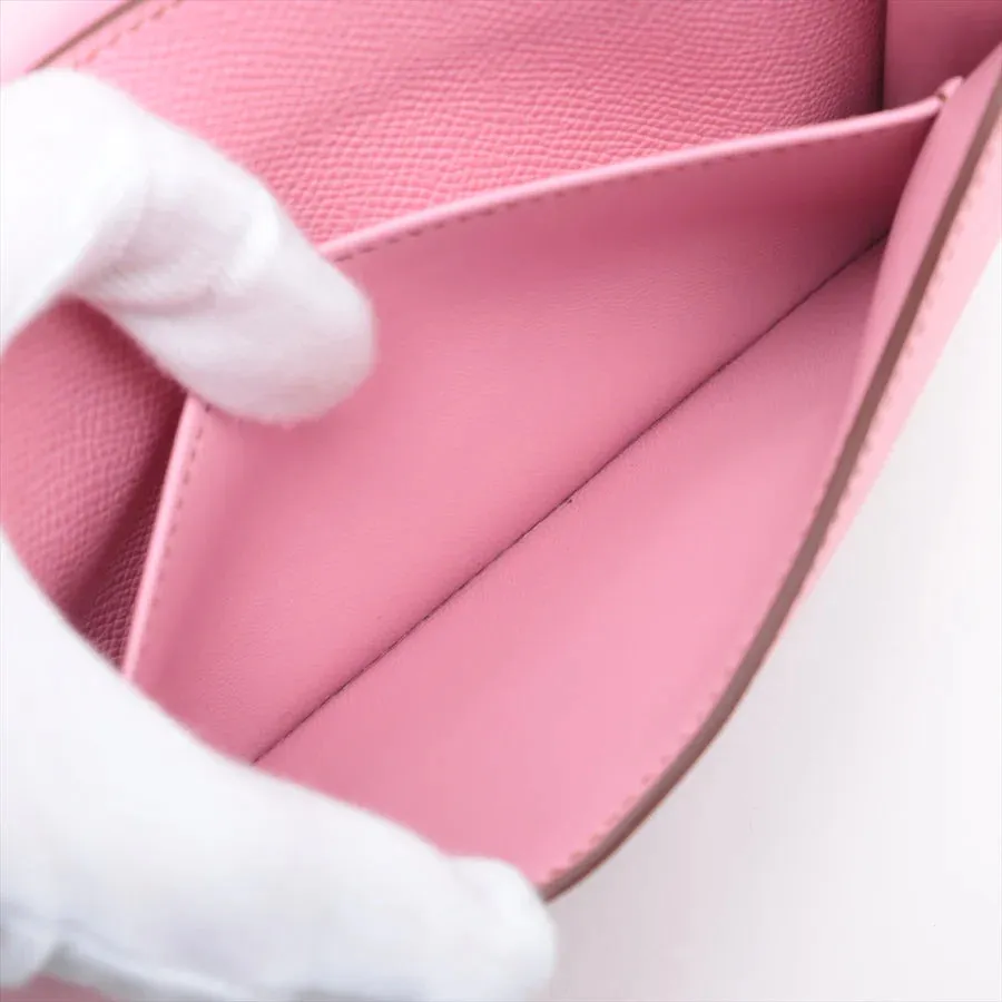 【2026】【HERMES  公式旗艦店】斜めがけバッグエルメス コンスタンス3 ミニ18 ヴォーエプソン ピンク シルバー金具 18.5*15*5.5cm
