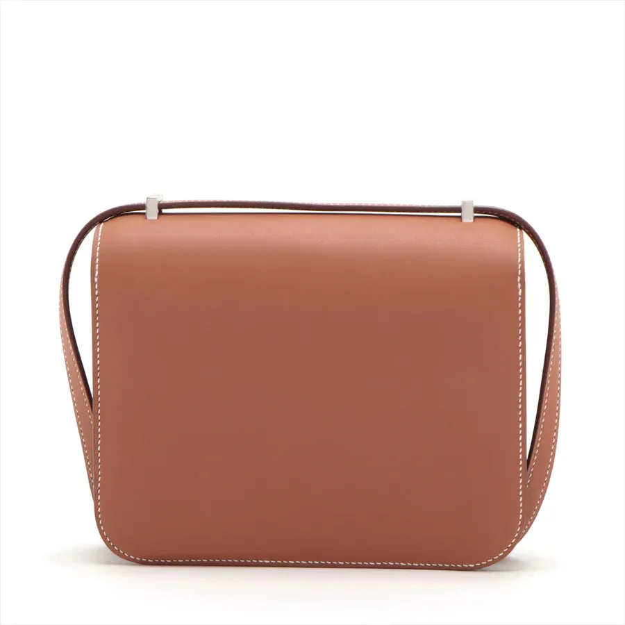 【2026】【HERMES  公式旗艦店】斜めがけバッグエルメス コンスタンス3 ミニ18 ミロワール ヴォースイフト ゴールド ゴールド金具 18*15*5cm