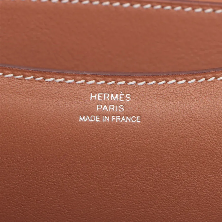 【2026】【HERMES  公式旗艦店】斜めがけバッグエルメス コンスタンス3 ミニ18 ミロワール ヴォースイフト ゴールド ゴールド金具 18*15*5cm