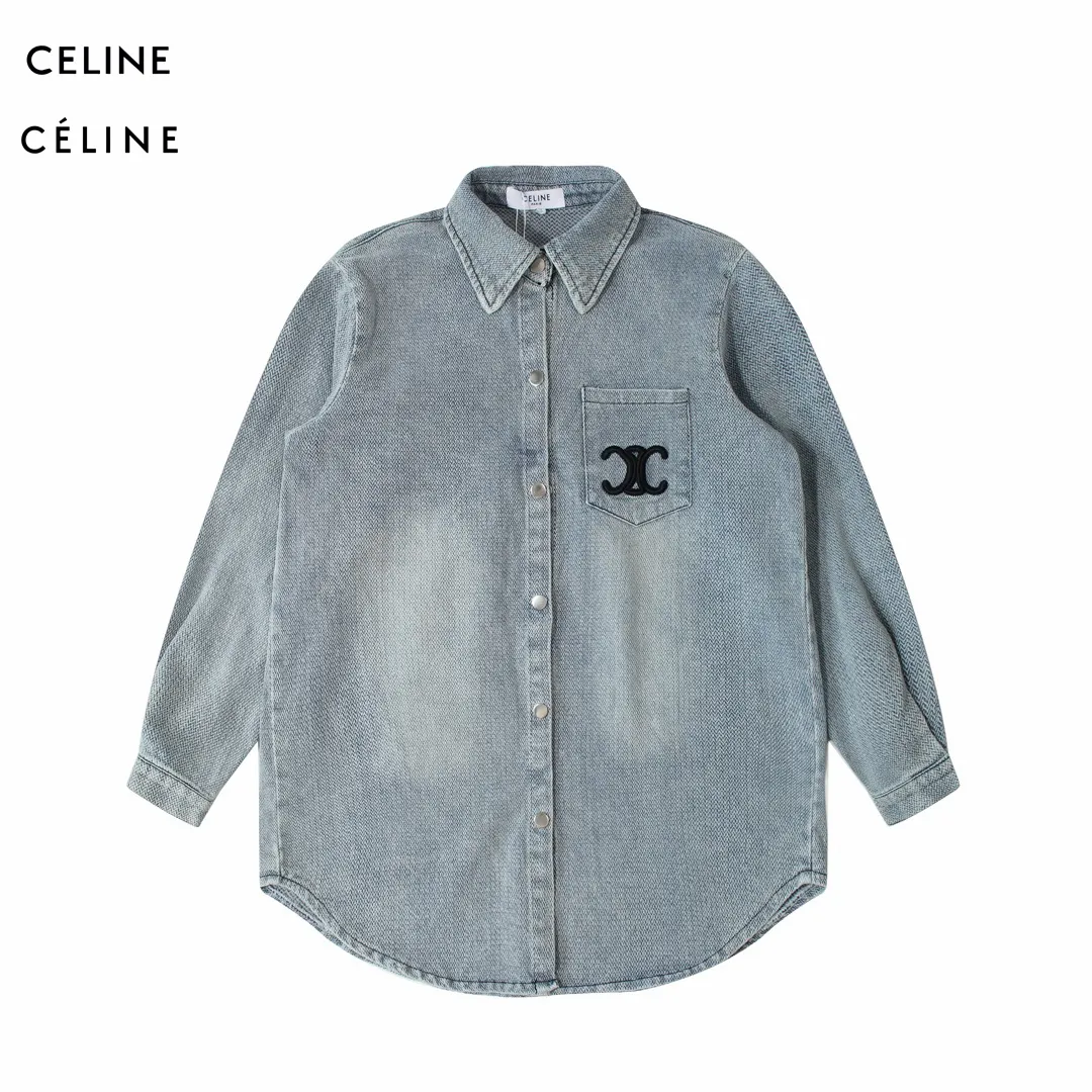 【2026】【CELINE  公式旗艦店】セリーヌ  シャツ  ご好評に付き再入荷！