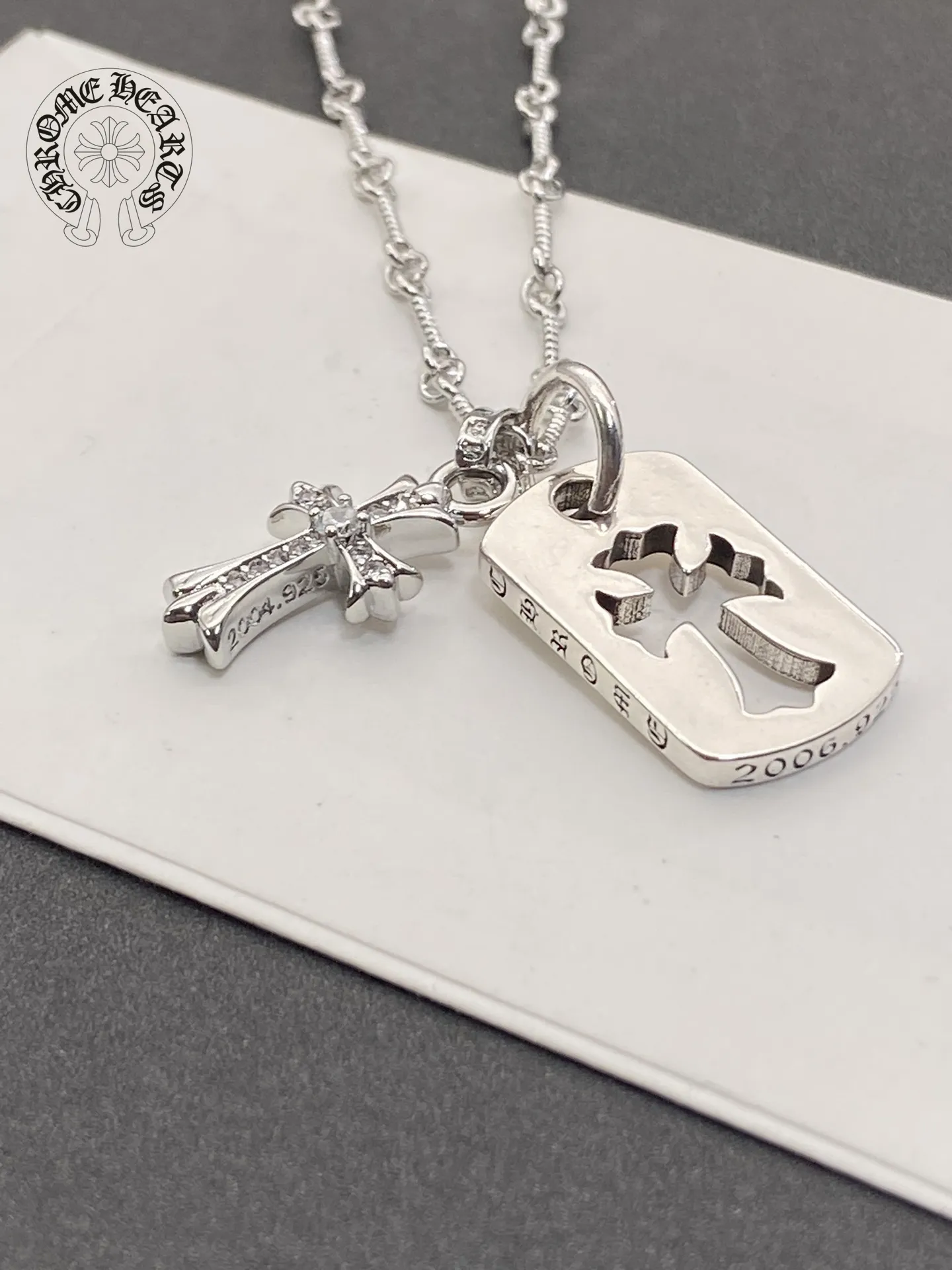 【2026】【CHROME HEARTS】ネックレス、新しいネックレス万能シンプルファッションオーナメント
